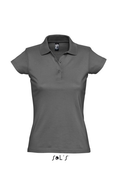 SOL'S PRESCOTT WOMEN - POLO SHIRT Szürke 