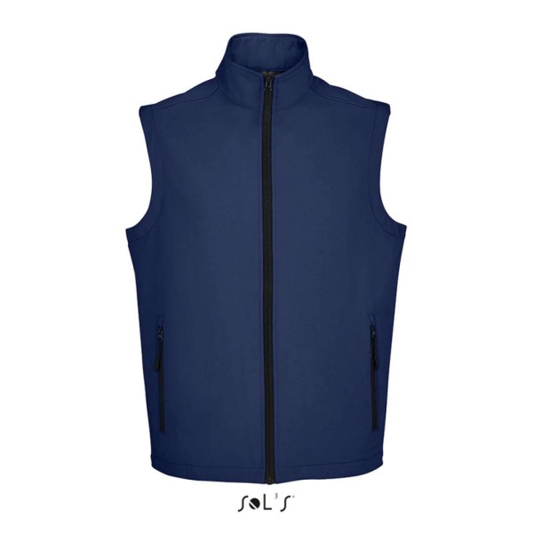 SOL'S RACE BW MEN - SOFTSHELL BODYWARMER Kék 