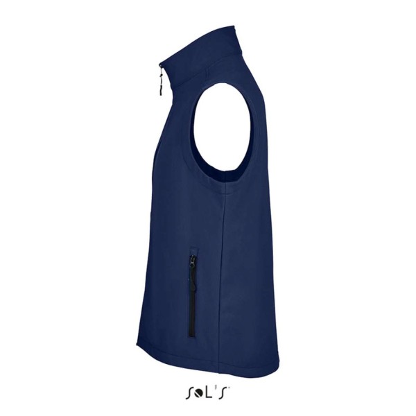 SOL'S RACE BW MEN - SOFTSHELL BODYWARMER Kék 