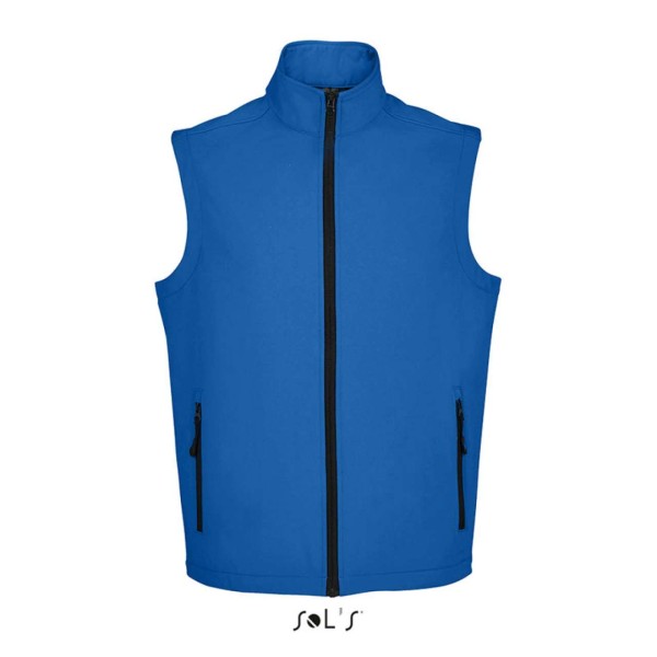 SOL'S RACE BW MEN - SOFTSHELL BODYWARMER Kék 