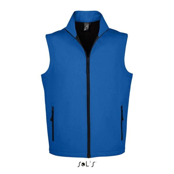 SOL'S RACE BW MEN - SOFTSHELL BODYWARMER Kék 