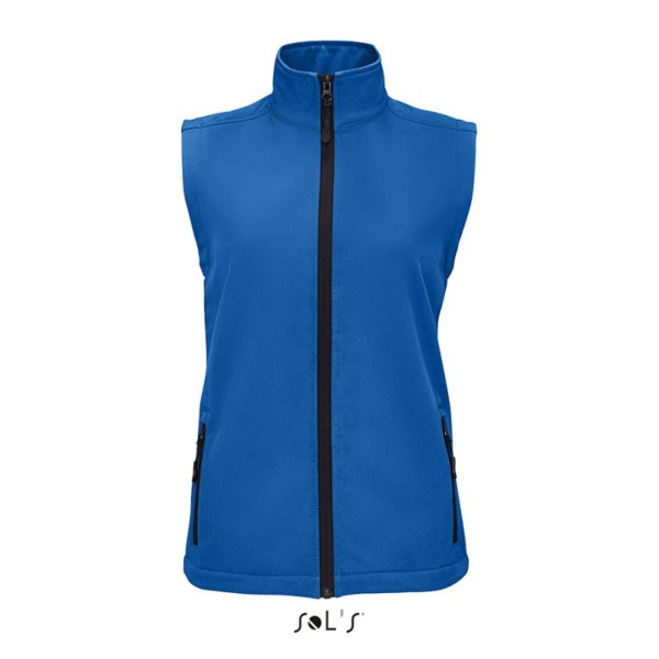 SOL'S RACE BW WOMEN - SOFTSHELL BODYWARMER Kék 