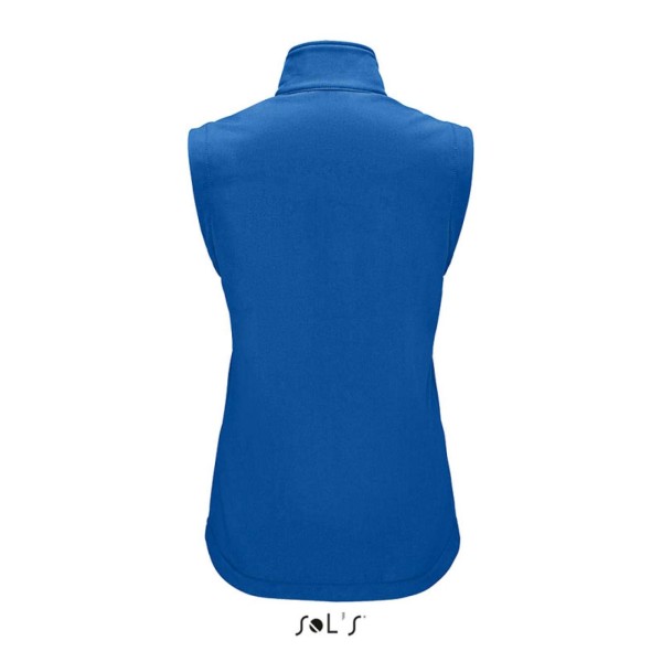 SOL'S RACE BW WOMEN - SOFTSHELL BODYWARMER Kék 