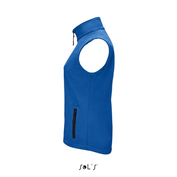 SOL'S RACE BW WOMEN - SOFTSHELL BODYWARMER Kék 