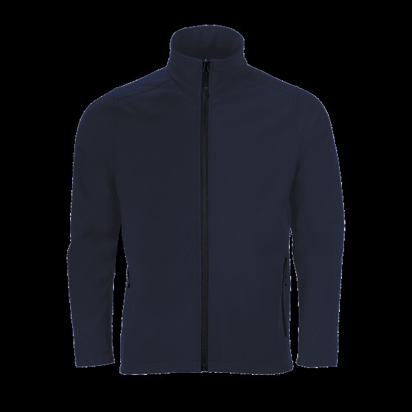 SOL'S RACE MEN - SOFTSHELL ZIP JACKET Kék 