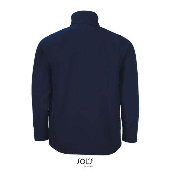 SOL'S RACE MEN - SOFTSHELL ZIP JACKET Kék 
