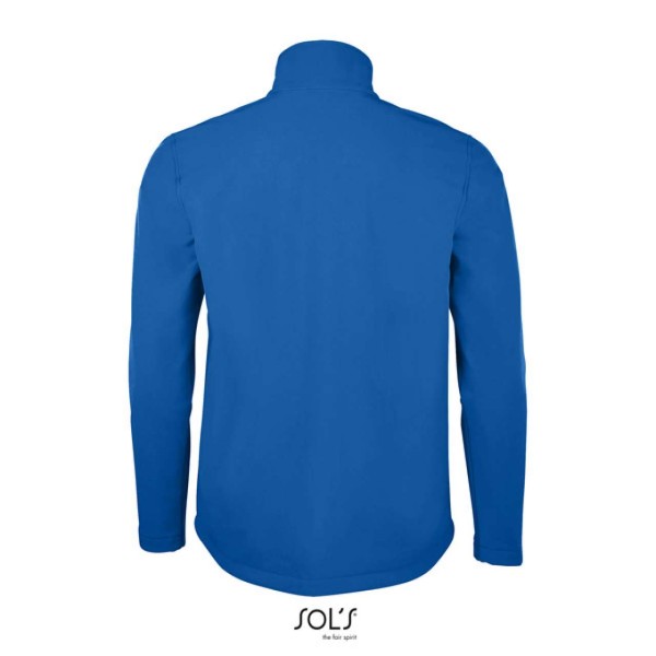 SOL'S RACE MEN - SOFTSHELL ZIP JACKET Kék 
