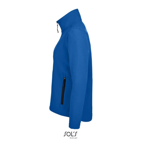 SOL'S RACE WOMEN - SOFTSHELL ZIP JACKET Kék 