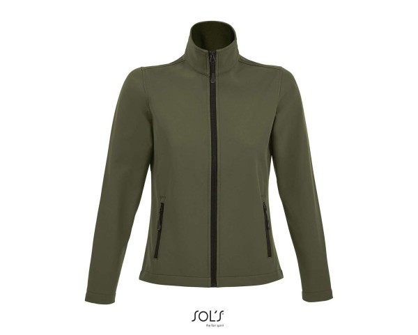 SOL'S RACE WOMEN - SOFTSHELL ZIP JACKET Zöld 