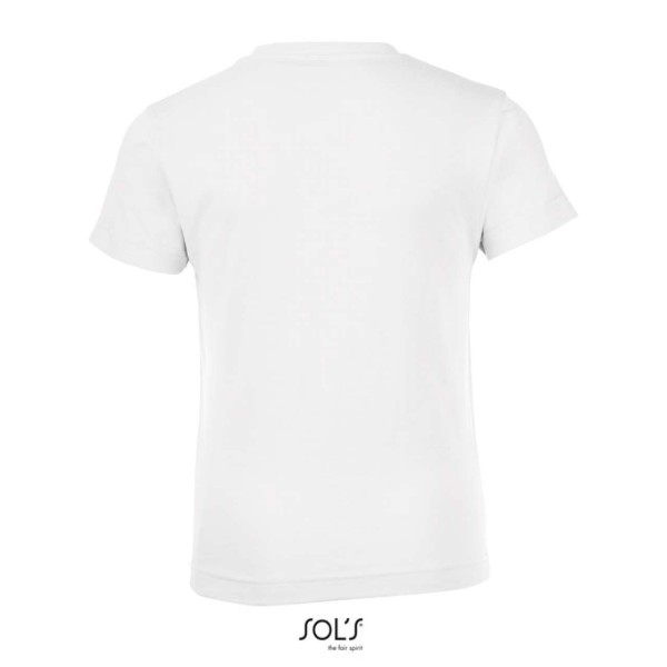 SOL'S REGENT FIT KIDS' - ROUND NECK T-SHIRT Fehér 