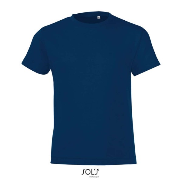 SOL'S REGENT FIT KIDS' - ROUND NECK T-SHIRT Kék 