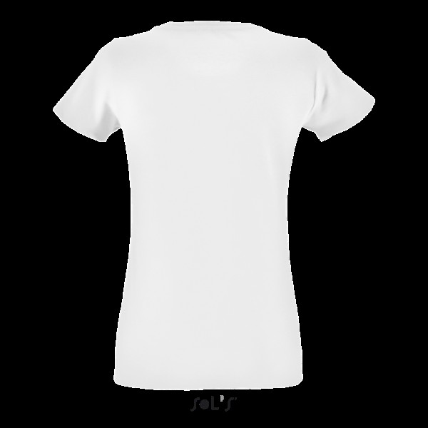 SOL'S REGENT FIT WOMEN - KÖRNYAKÚ TESTHEZÁLLÓ PÓLÓ Fehér 