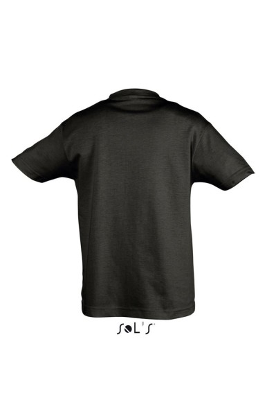 SOL'S REGENT KIDS' - ROUND NECK T-SHIRT Fekete 
