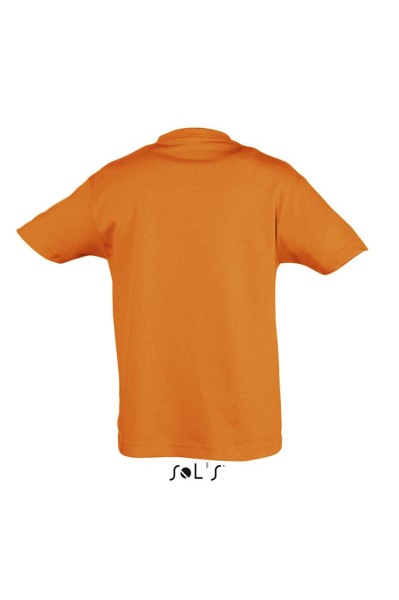 SOL'S REGENT KIDS' - ROUND NECK T-SHIRT Narancssárga 