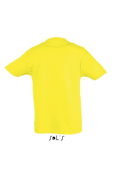 SOL'S REGENT KIDS' - ROUND NECK T-SHIRT Sárga 