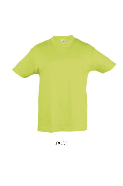 SOL'S REGENT KIDS' - ROUND NECK T-SHIRT Zöld 