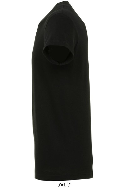 SOL'S REGENT - UNISEX KÖRNYAKÚ PÓLÓ Fekete 