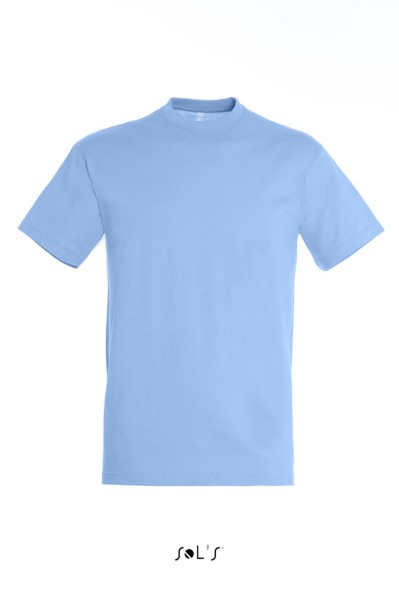 SOL'S REGENT - UNISEX KÖRNYAKÚ PÓLÓ Kék 