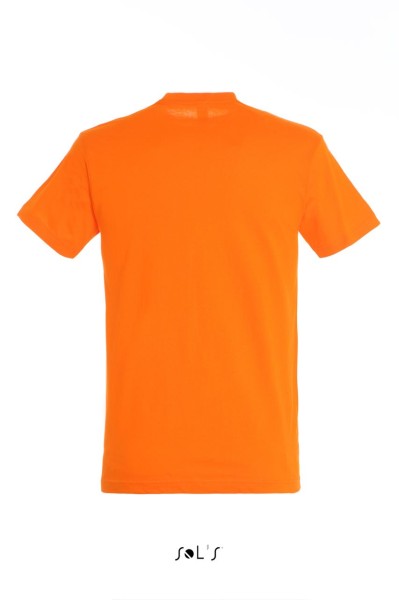 SOL'S REGENT - UNISEX KÖRNYAKÚ PÓLÓ Narancssárga 