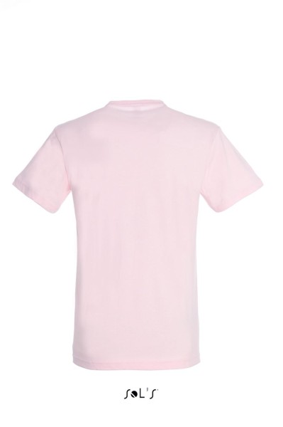 SOL'S REGENT - UNISEX KÖRNYAKÚ PÓLÓ Rózsaszín 