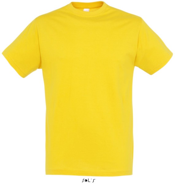 SOL'S REGENT - UNISEX KÖRNYAKÚ PÓLÓ Sárga 