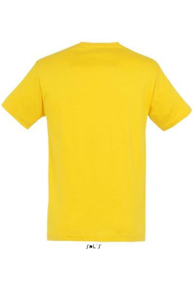 SOL'S REGENT - UNISEX KÖRNYAKÚ PÓLÓ Sárga 