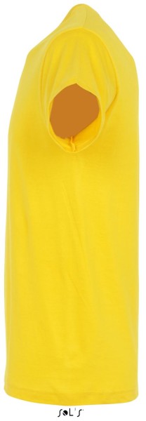 SOL'S REGENT - UNISEX KÖRNYAKÚ PÓLÓ Sárga 