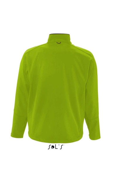 SOL'S RELAX - MEN'S SOFTSHELL ZIPPED JACKET Zöld 