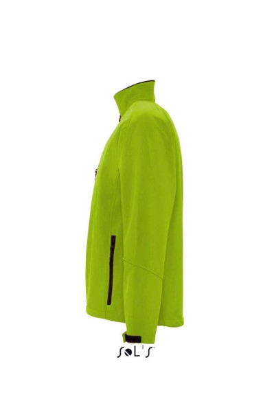SOL'S RELAX - MEN'S SOFTSHELL ZIPPED JACKET Zöld 