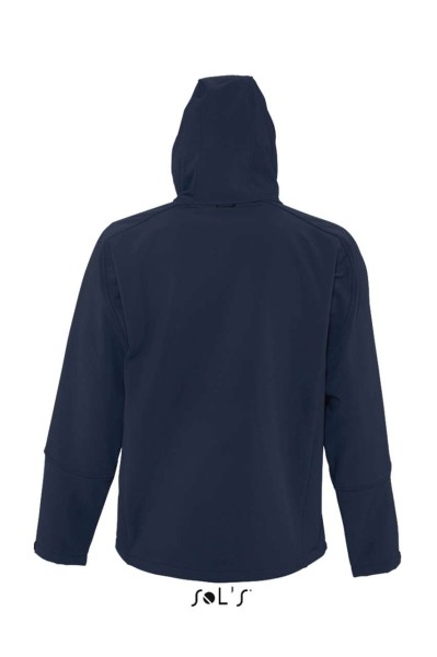 SOL'S REPLAY MEN - HOODED SOFTSHELL Kék 