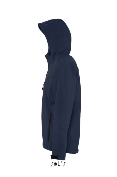 SOL'S REPLAY MEN - HOODED SOFTSHELL Kék 