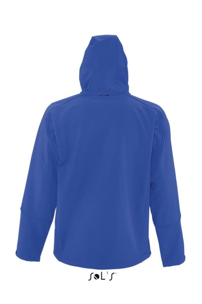 SOL'S REPLAY MEN - HOODED SOFTSHELL Kék 