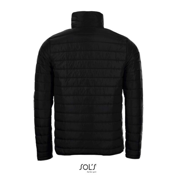 SOL'S RIDE MEN - LIGHT PADDED JACKET Fekete 