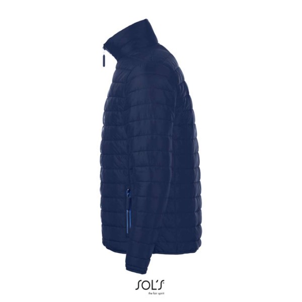 SOL'S RIDE MEN - LIGHT PADDED JACKET Kék 