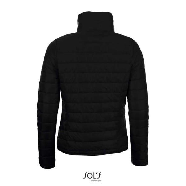 SOL'S RIDE WOMEN - LIGHT PADDED JACKET Fekete 