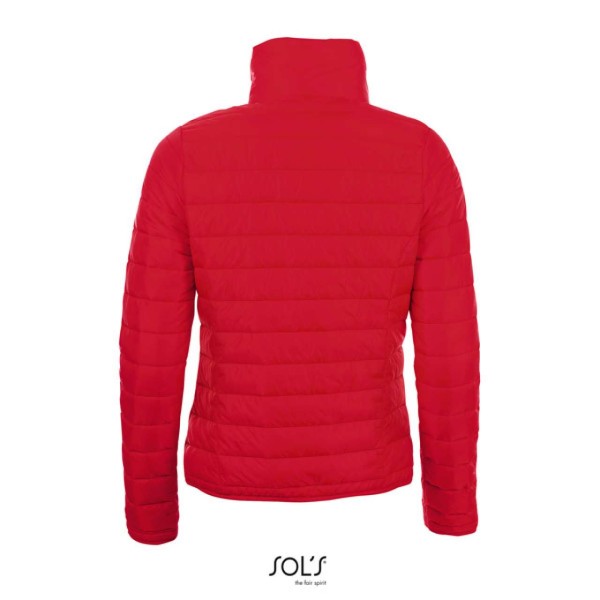 SOL'S RIDE WOMEN - LIGHT PADDED JACKET Piros 