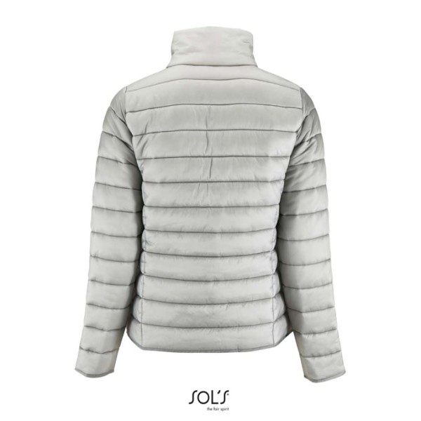 SOL'S RIDE WOMEN - LIGHT PADDED JACKET Szürke 