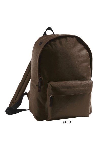 SOL'S RIDER - 600D POLYESTER RUCKSACK Barna 