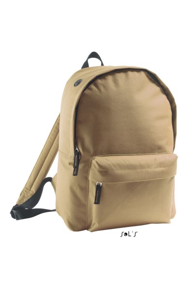 SOL'S RIDER - 600D POLYESTER RUCKSACK Barna 