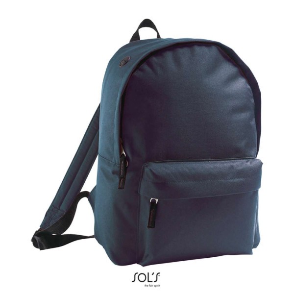 SOL'S RIDER - 600D POLYESTER RUCKSACK Kék 