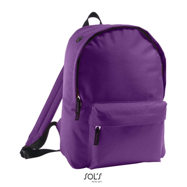 SOL'S RIDER - 600D POLYESTER RUCKSACK Lila 