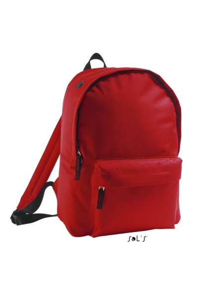 SOL'S RIDER - 600D POLYESTER RUCKSACK Piros 