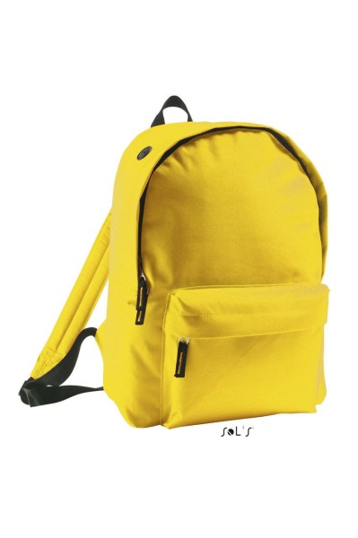 SOL'S RIDER - 600D POLYESTER RUCKSACK Sárga 