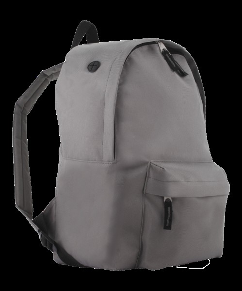 SOL'S RIDER - 600D POLYESTER RUCKSACK Szürke 