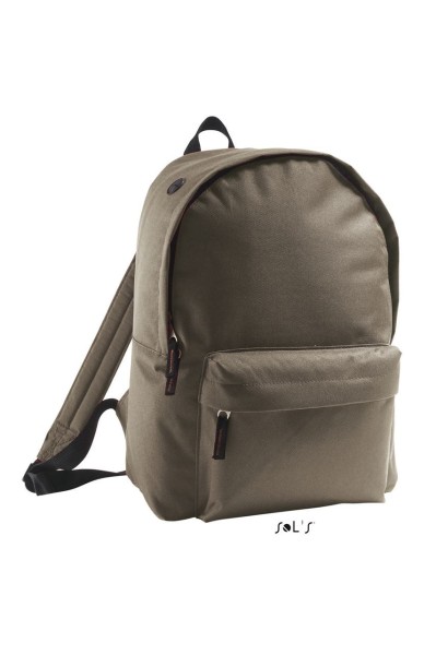 SOL'S RIDER - 600D POLYESTER RUCKSACK Zöld 