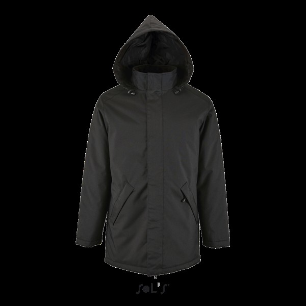 SOL'S ROBYN - UNISEX JACKET WITH PADDED LINING Fekete 