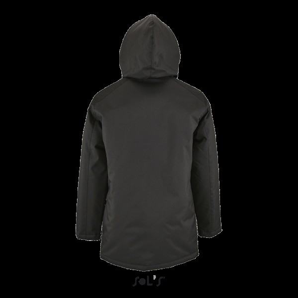 SOL'S ROBYN - UNISEX JACKET WITH PADDED LINING Fekete 