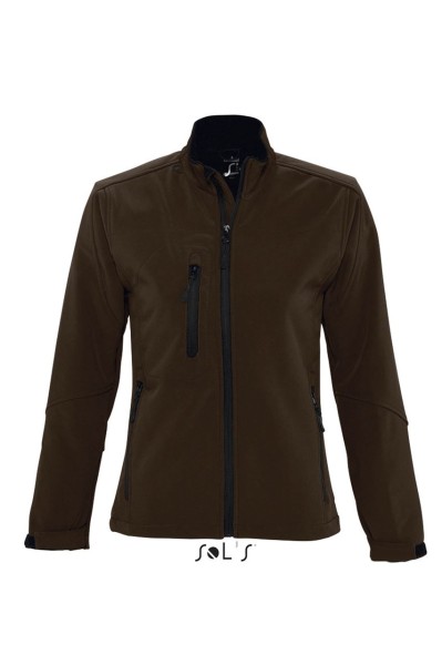 SOL'S ROXY - WOMEN'S SOFTSHELL ZIPPED JACKET Barna 
