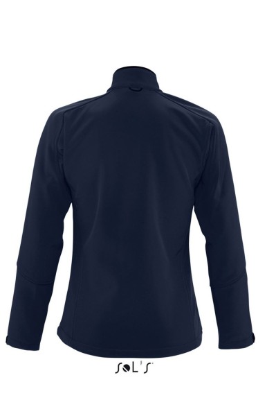 SOL'S ROXY - WOMEN'S SOFTSHELL ZIPPED JACKET Kék 