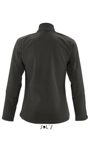 SOL'S ROXY - WOMEN'S SOFTSHELL ZIPPED JACKET Szürke 